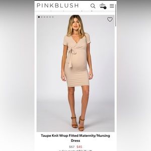 Pinkblush maternity dress